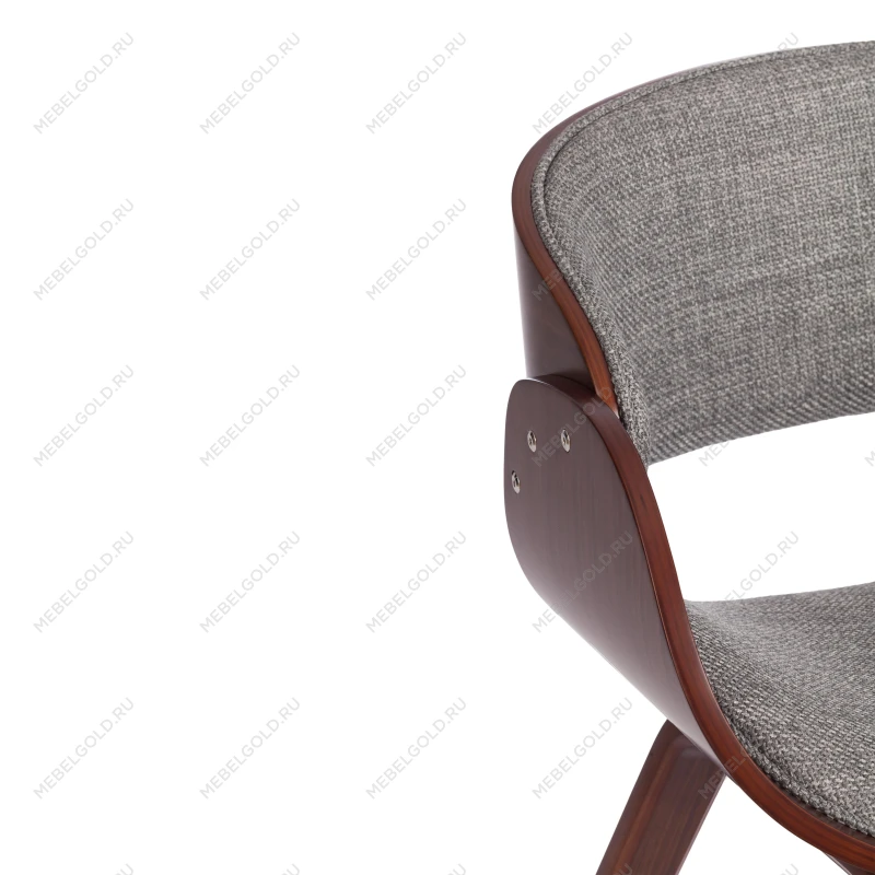 Стул LANDO (mod.8036), дерево / ткань, 59х53х75 см, орех/серый, Aimcasa 28 | изображение 8