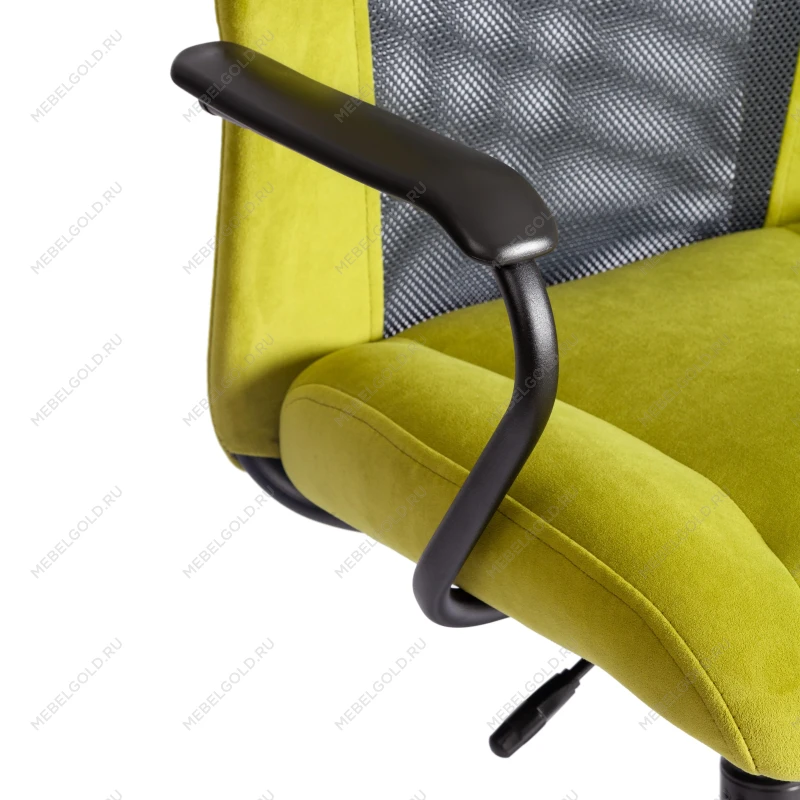 Кресло STAFF, флок/ткань, олива/серый, 23/W-12 | изображение 8