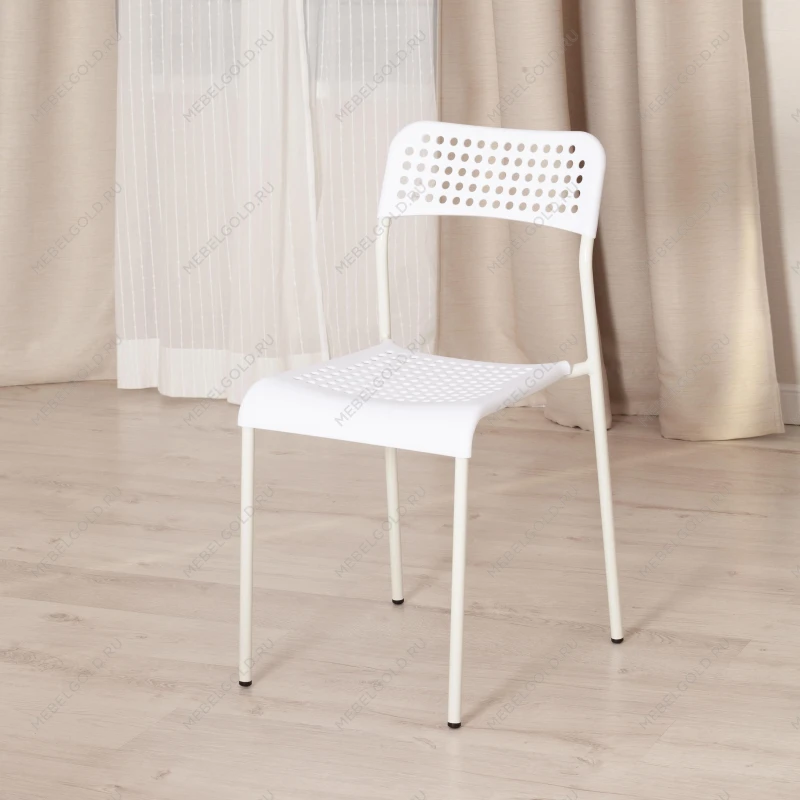 Стул ADDE (mod. C-049), металл/пластик, 39 х 49 х 78 см, White(белый) разборный | изображение 9