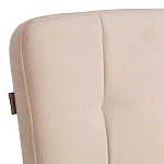 Стул обеденный Medeo, LT, флок, бежевый/черный, 7, 45х56х89 см | изображение 7