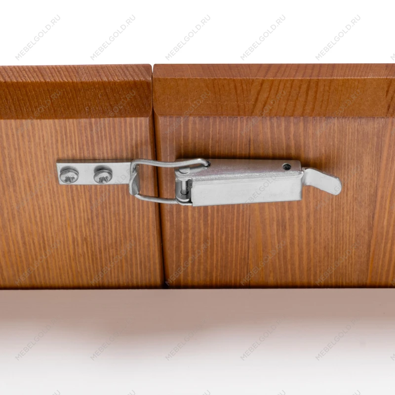 Стол Соната Люкс раздвижной/Sonata Lux extension table, массив сосны, антик/белый, 120-(150)х75х75 см | изображение 10