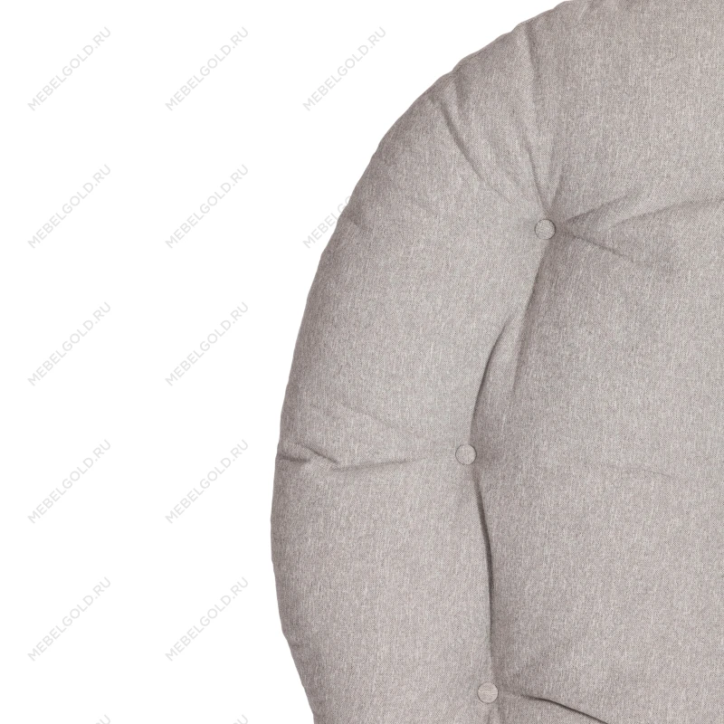 Кресло CLOUDE HOME, рогожка/металл, 97х98х90-96см, серо-бежевый, 3M 16/2 | изображение 9