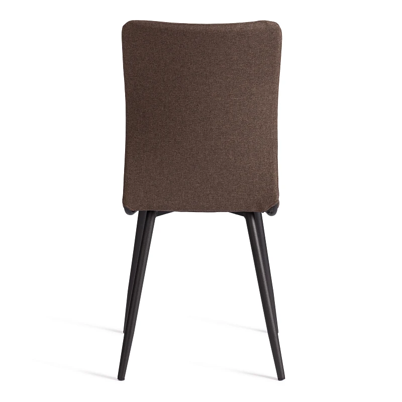 Стул обеденный La Rousse, NEW, ткань рогожка, коричневый/черный, 3М7-147, 45x55x93 см | изображение 4