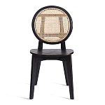 Стул FENRIR, дерево вяз, 42х45х85 см, черный | изображение 4