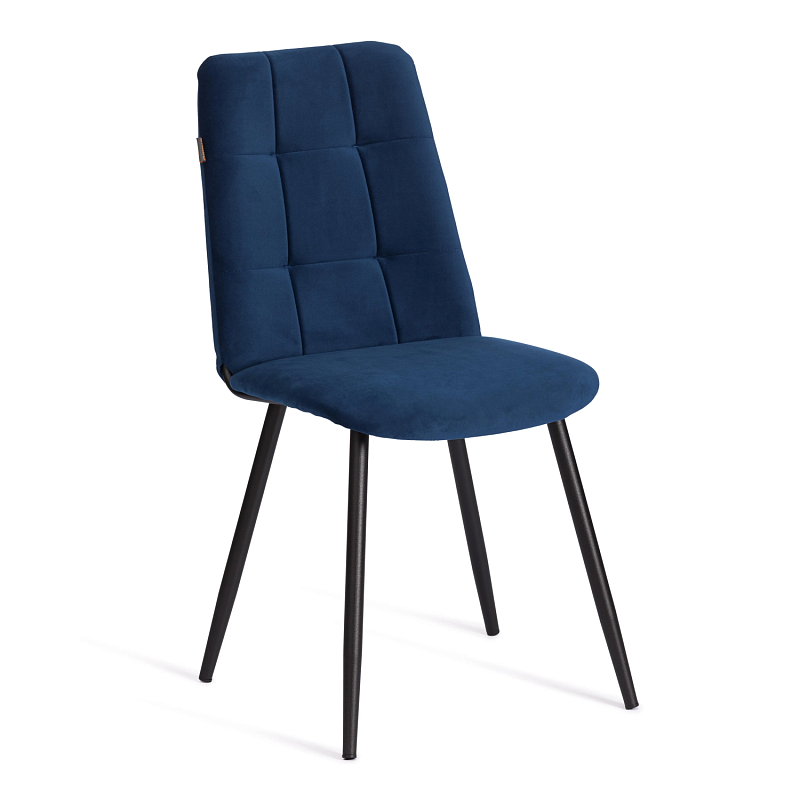 Стул обеденный Asti, TREND, велюр, Blue (синий), 50х55х93