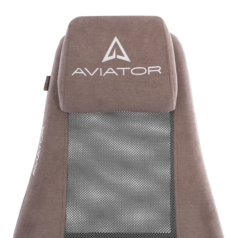 Кресло AVIATOR PLT metalBL, ткань, светло - коричневый / серый, KUB 03/W-12 | изображение 6
