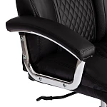 Кресло Trust (max), кож/зам, черный/черный стеганный/черный, 36-6/36-6/36-6/06 | изображение 11