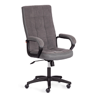 Кресло TRENDY (22), флок/ткань, серый, 29/TW-12