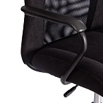 Кресло STAFF, флок/ткань, черный, 35/W-11 | изображение 8