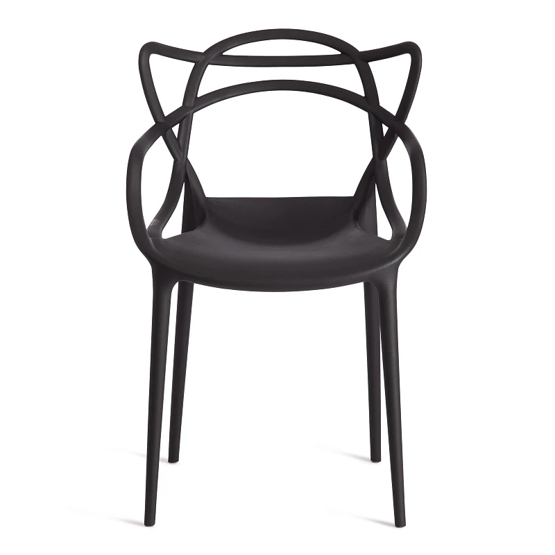 Стул Cat Chair (mod. 028), пластик, 53 x 59 x 82,5 см, черный (Black 3010) | изображение 4