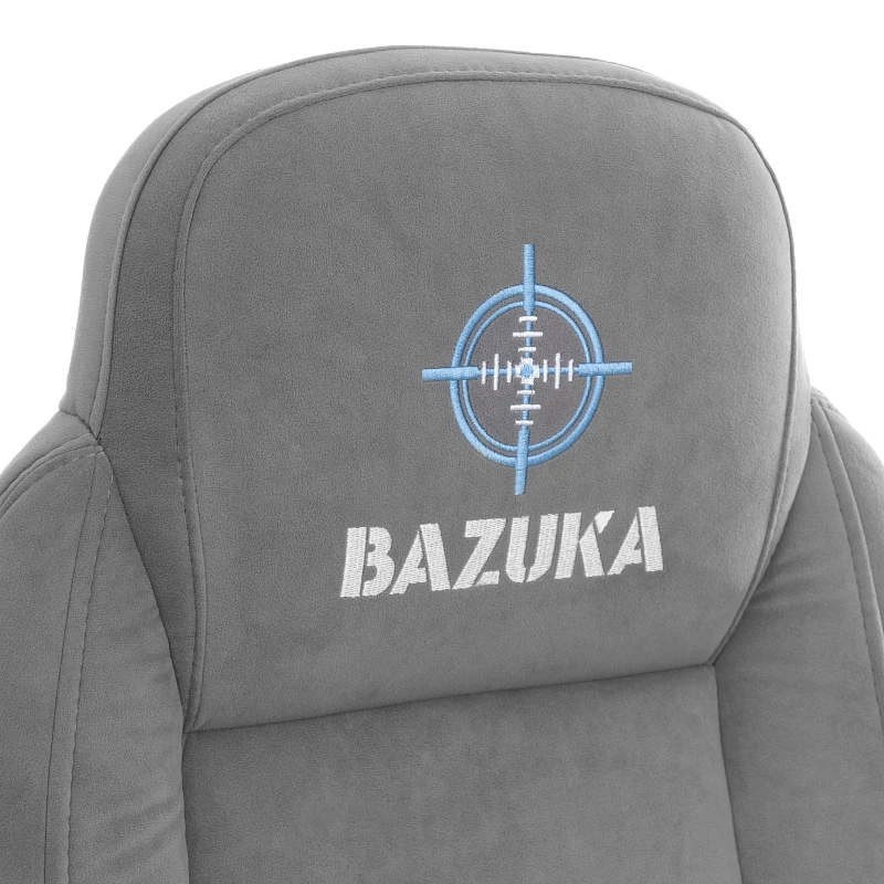 Кресло BAZUKA metalBL, велюр, серый, 29 | изображение 10
