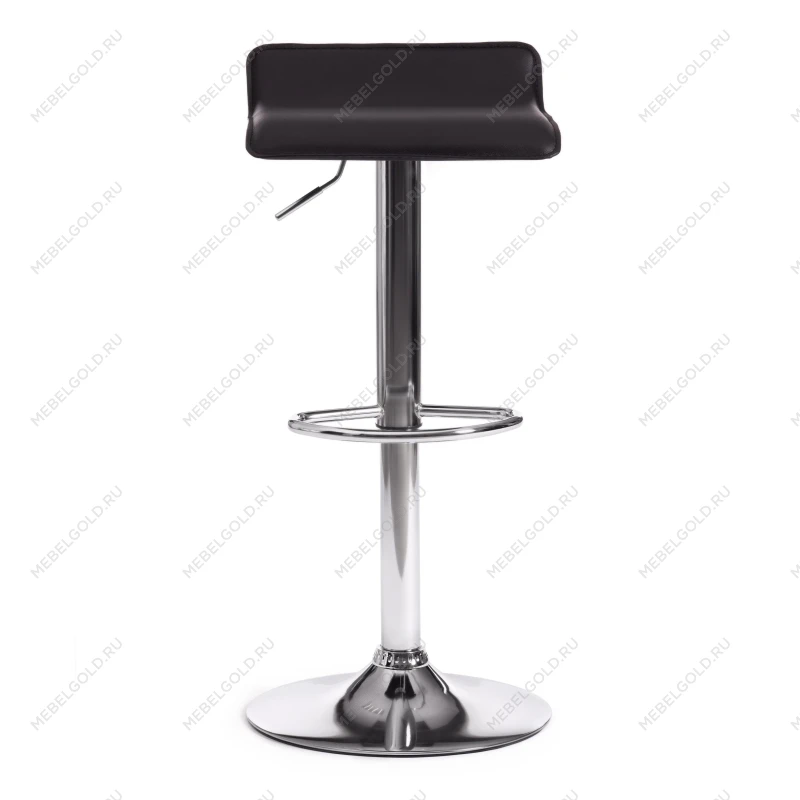 Стул барный KOST (mod. KY509), металл, экокожа, 38*39*63-84 см, черный/хром | изображение 4