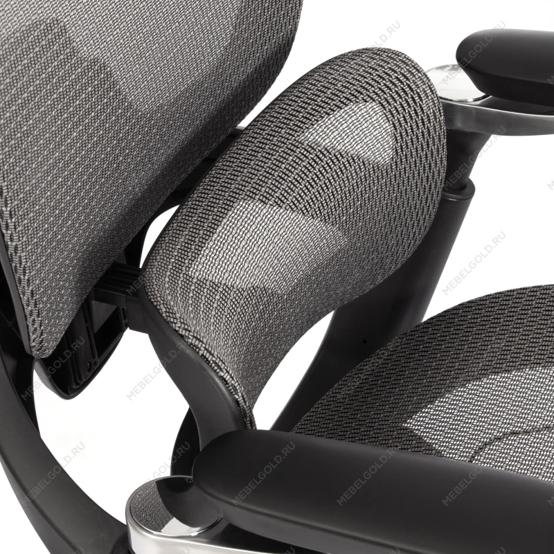 Компьютерное кресло Sakura, сетка, серый | изображение 11