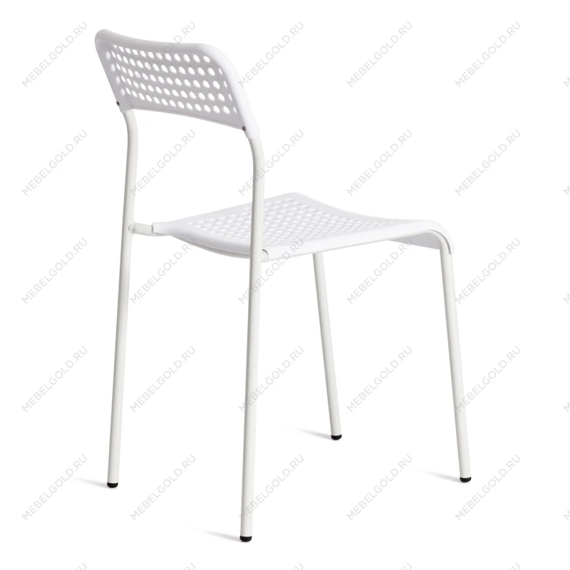 Стул ADDE (mod. C-049), металл/пластик, 39 х 49 х 78 см, White(белый) разборный | изображение 2