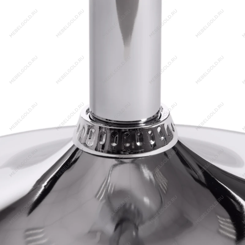 Стул барный AVIONIC (mod. KY712A), металл/экокожа, 45*53*86-107 см, черный/хром | изображение 10