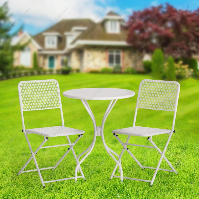 Стул Secret De Maison Villa, стальной сплав, 44х42х83см, butter white | изображение 11