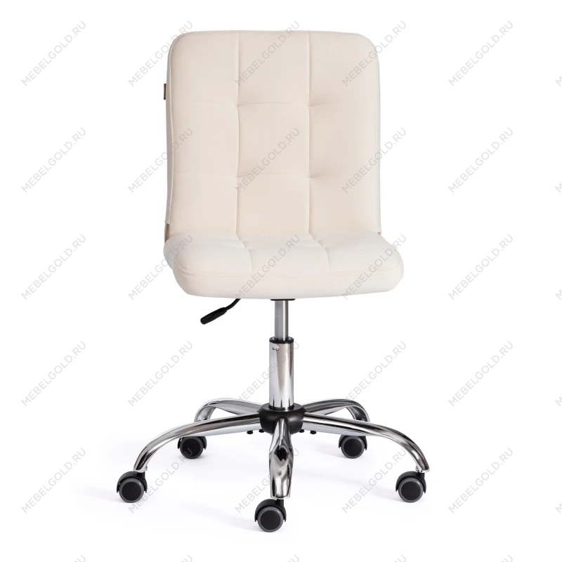 Кресло FIESTA, флок, молочный, 4 | изображение 4