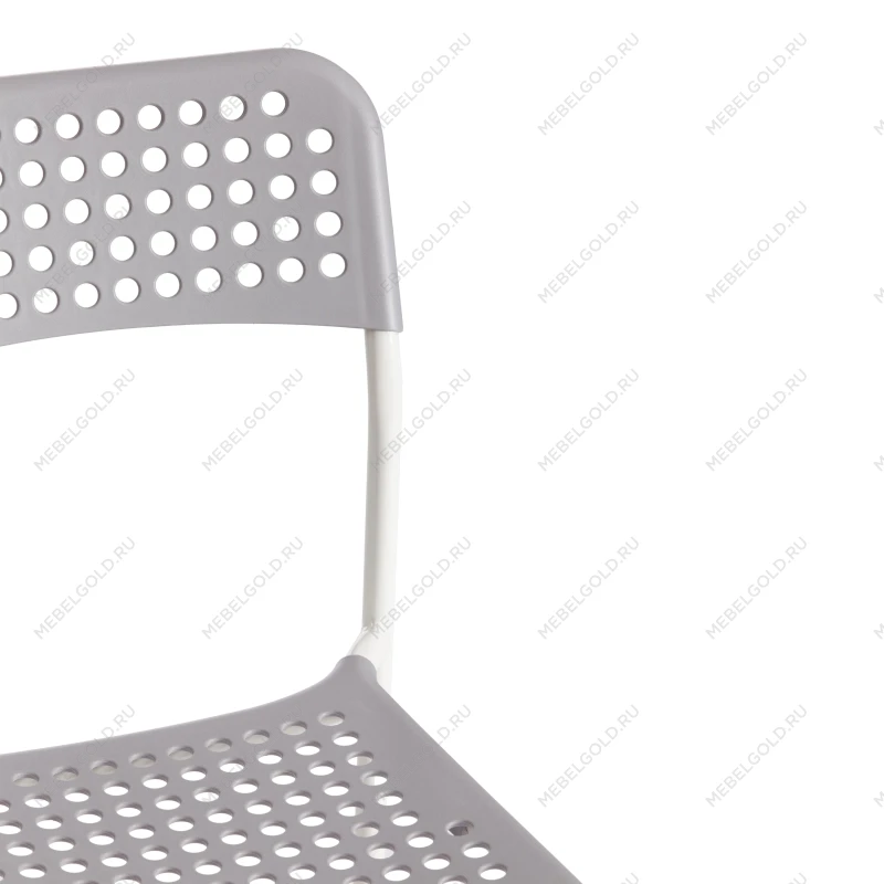 Стул ADDE (mod. C-049), металл/пластик, 39 х 49 х 78 см, Grey(серый)/White(белый) разборный | изображение 8